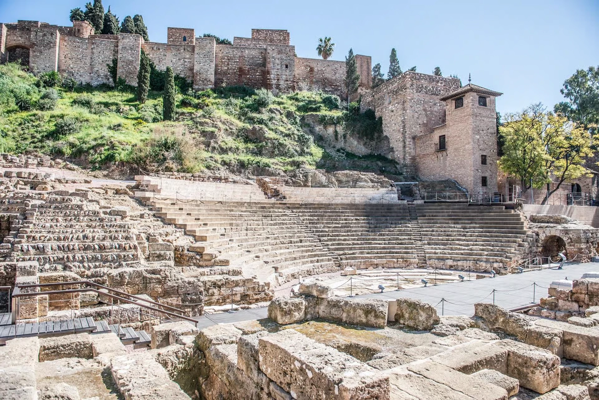Alcazaba of Malaga & Málaga Roman Theatre
