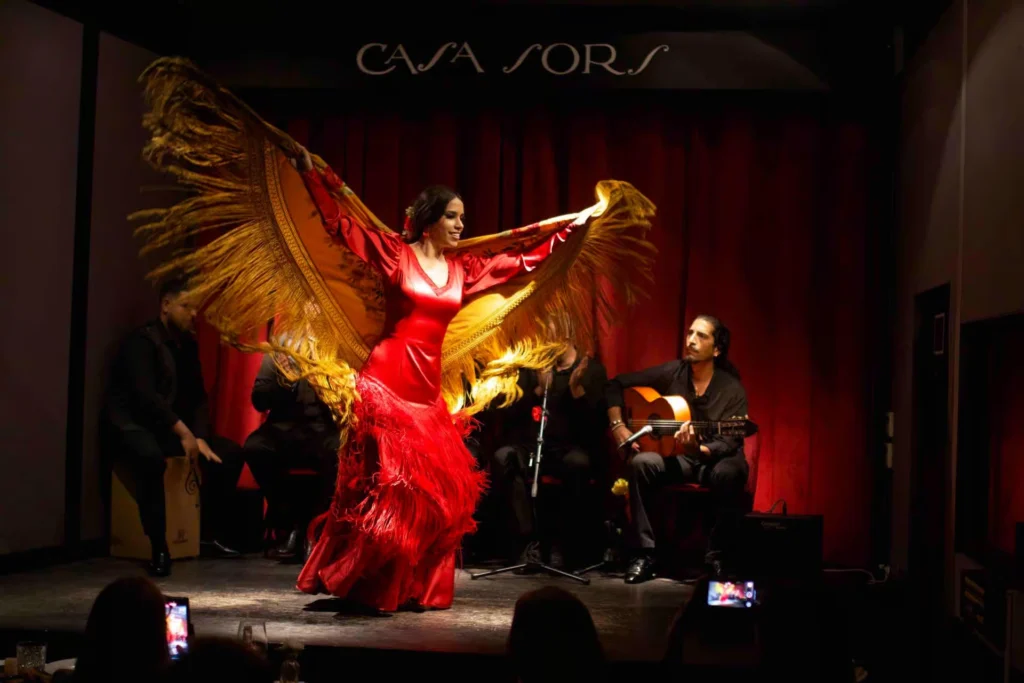 Intimate Authentic Flamenco Show in Barcelona at Casa Sors